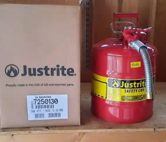Bidón metálico Justrite 19 litros 3 Bidón metálico Justrite 19 litros