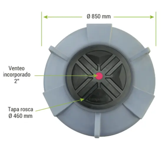 Estanque de Agua 500 Litros 3 Estanque de Agua 500 Litros