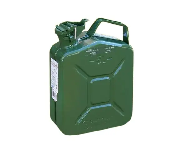 Bidón 5 Litros Metálico para Combustible 1 Bidón 5 Litros Metálico para Combustible