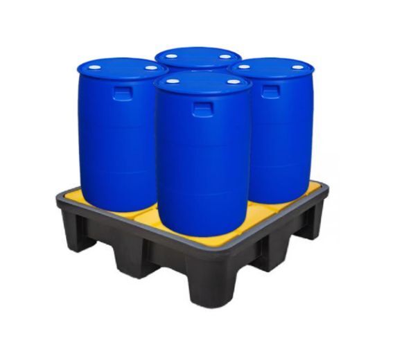 PALLET DE CONTENCION DE DERRAMES 4 TAMBORES 2 PALLET DE CONTENCIÓN DE DERRAMES 4 TAMBORES
