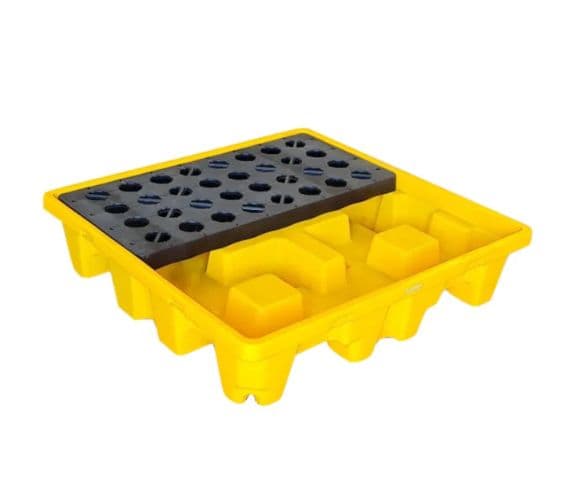 Pallet Plastico Antiderrame 4 Tambores 2 Pallet Plastico Antiderrame 4 Tambores - Imagen 2