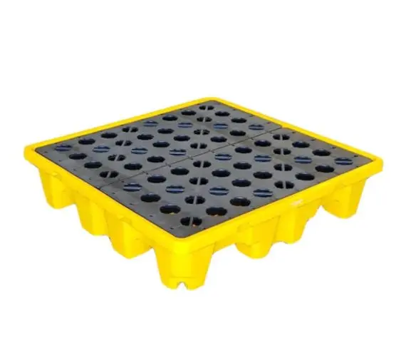 Pallet Plastico Antiderrame 4 Tambores 1 Pallet Plastico Antiderrame 4 Tambores