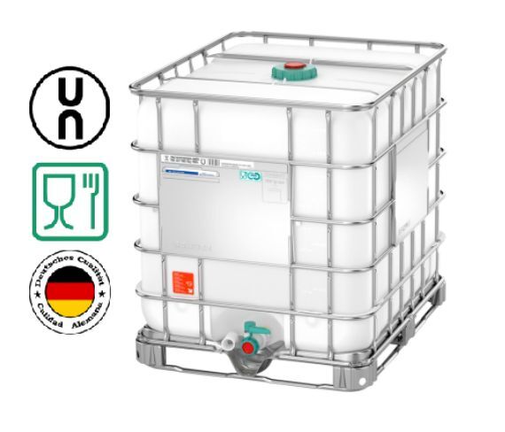 ESTANQUE IBC ECOBULK MX 1000 UN FOODCERT 1 ESTANQUE IBC ECOBULK MX 1000 UN FOODCERT