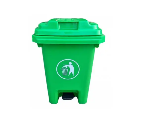 Contenedor Basura 50 Litros Verde 1 Contenedor Basura 50 Litros Verde
